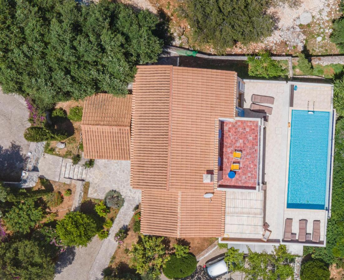 Villa Apollo Up To 8Px, Private Pool Фискардо Екстериор снимка