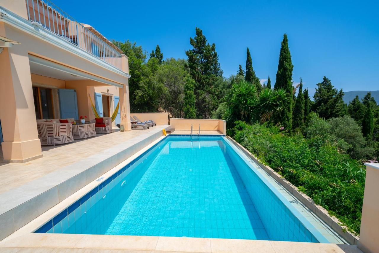 Villa Apollo Up To 8Px, Private Pool Фискардо Екстериор снимка