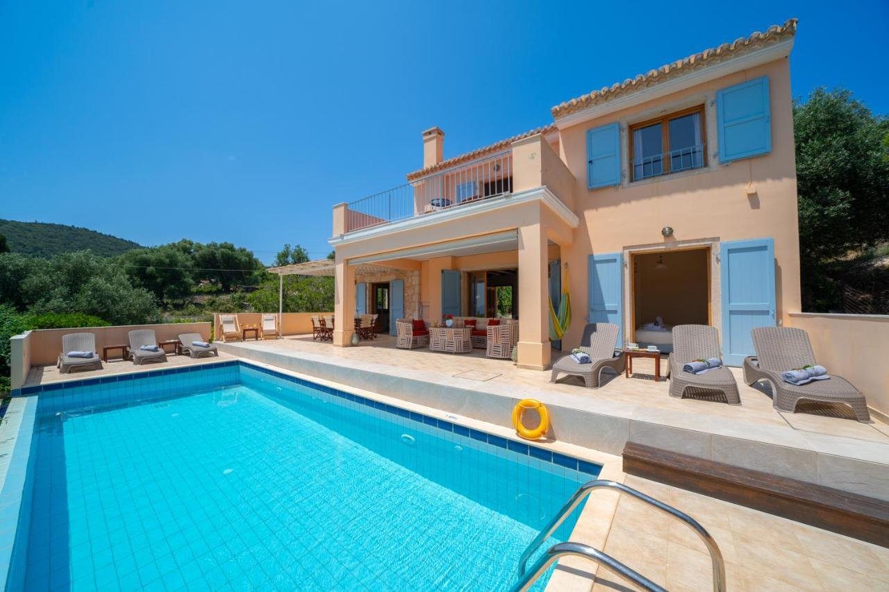 Villa Apollo Up To 8Px, Private Pool Фискардо Екстериор снимка