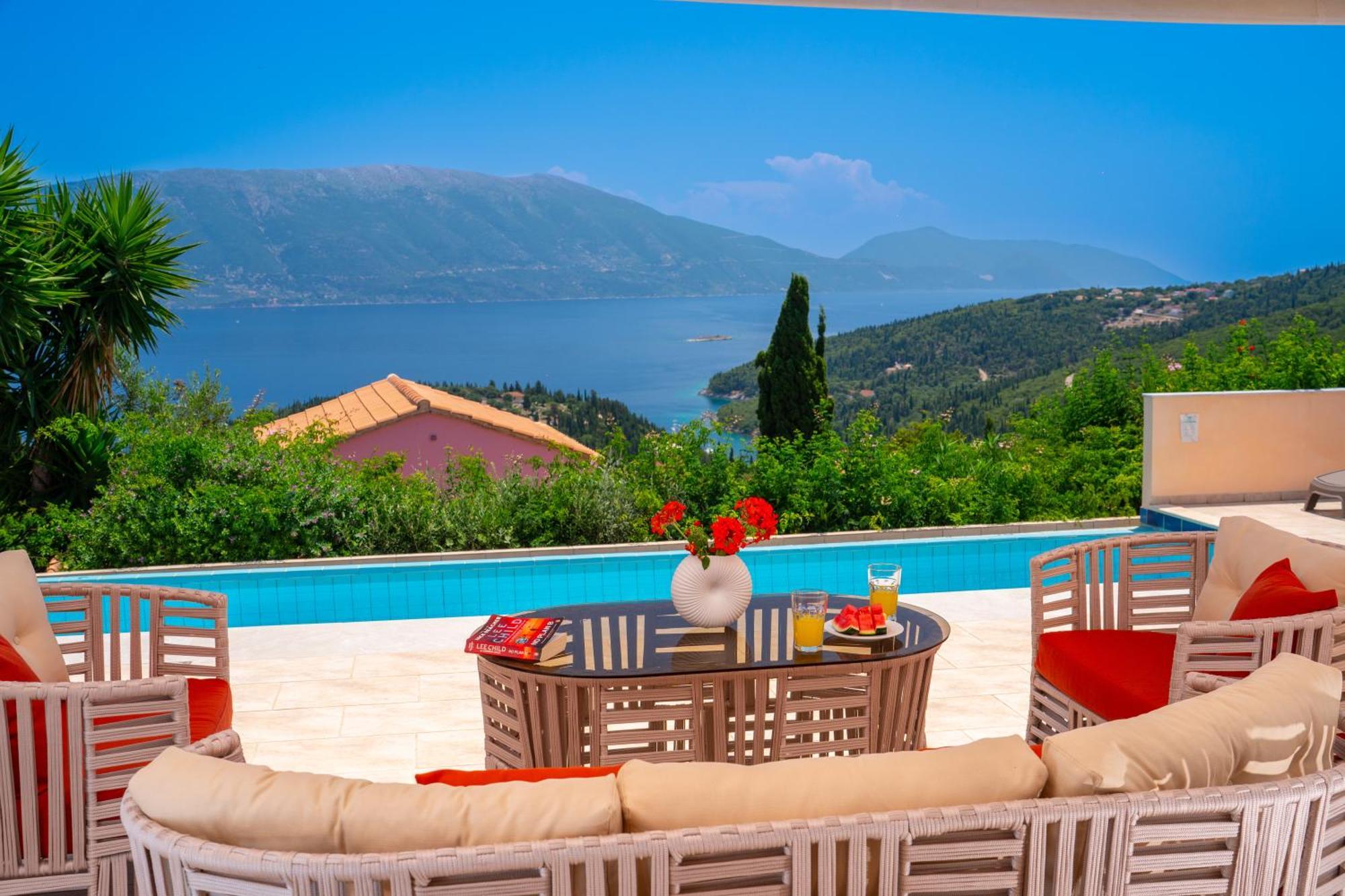 Villa Apollo Up To 8Px, Private Pool Фискардо Екстериор снимка