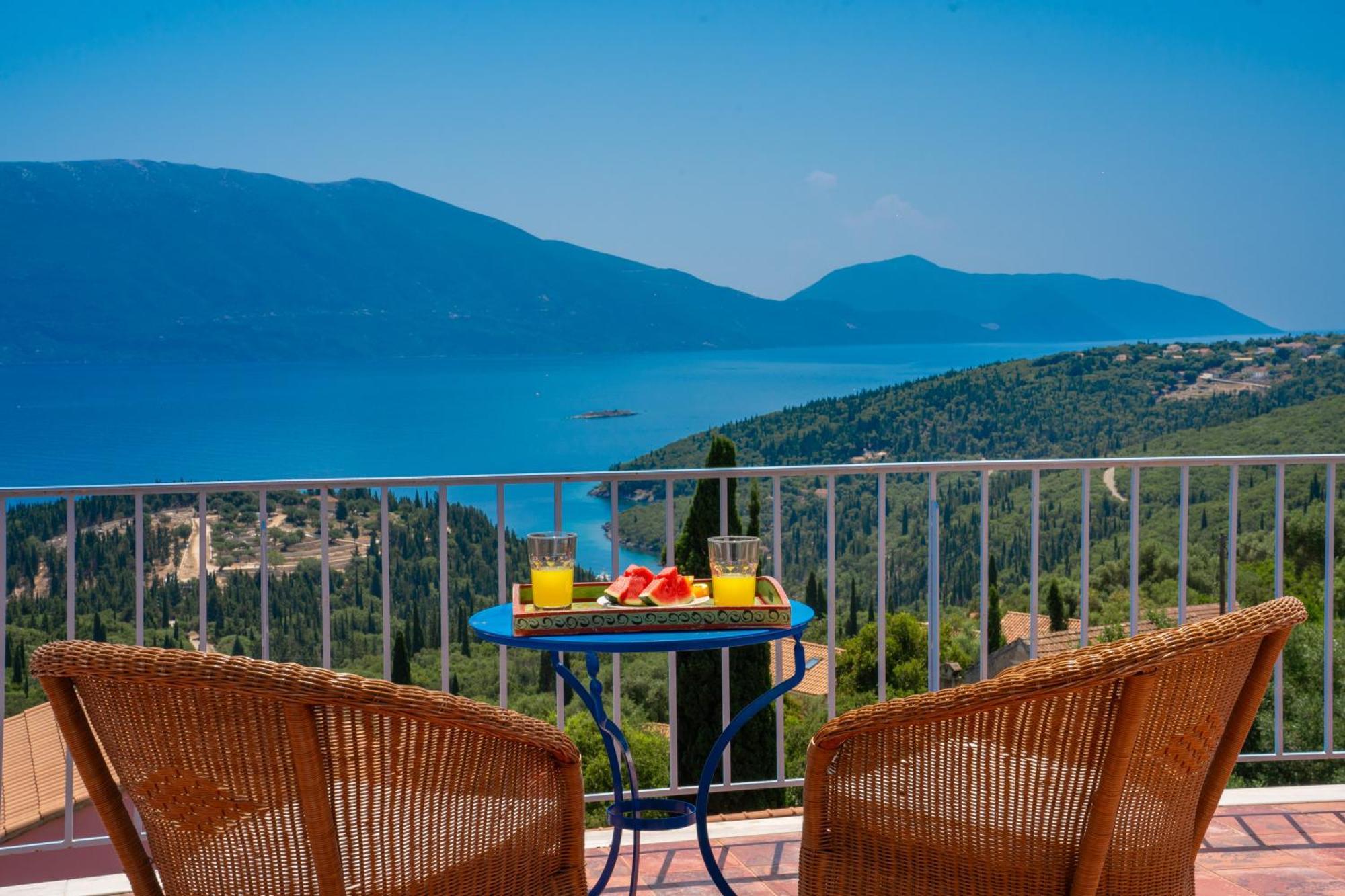 Villa Apollo Up To 8Px, Private Pool Фискардо Екстериор снимка