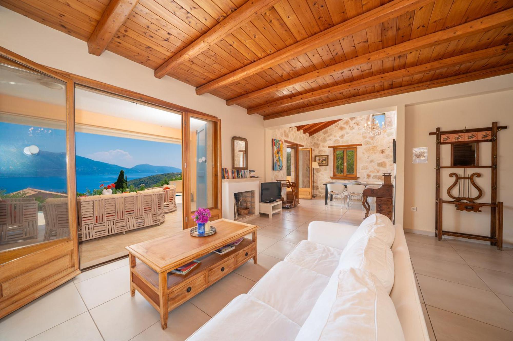 Villa Apollo Up To 8Px, Private Pool Фискардо Екстериор снимка