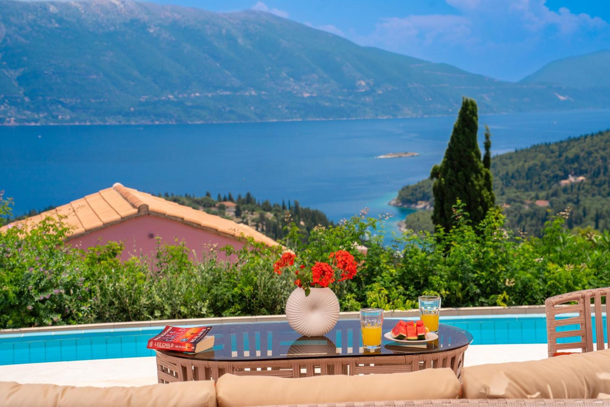 Villa Apollo Up To 8Px, Private Pool Фискардо Екстериор снимка