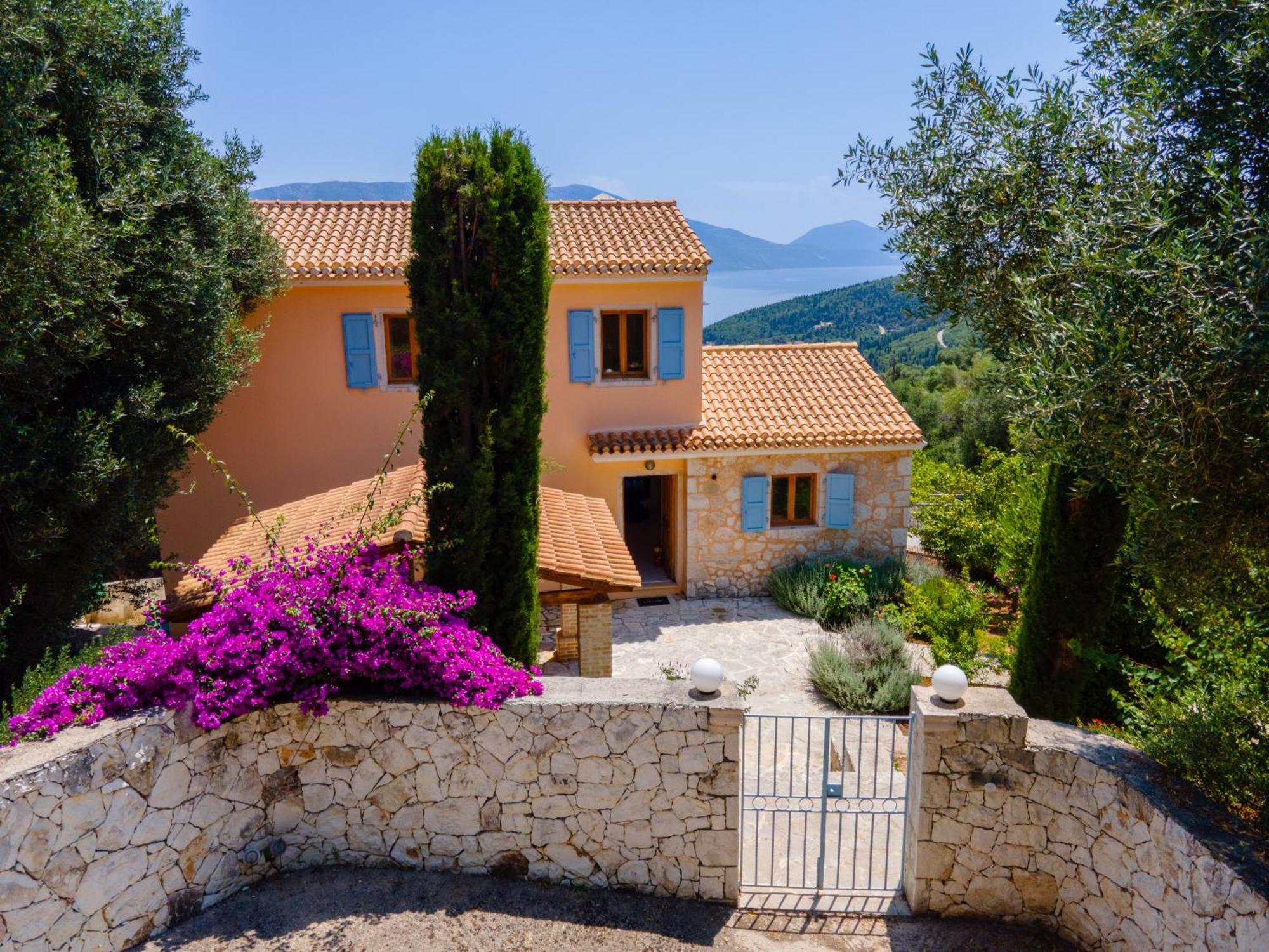 Villa Apollo Up To 8Px, Private Pool Фискардо Екстериор снимка