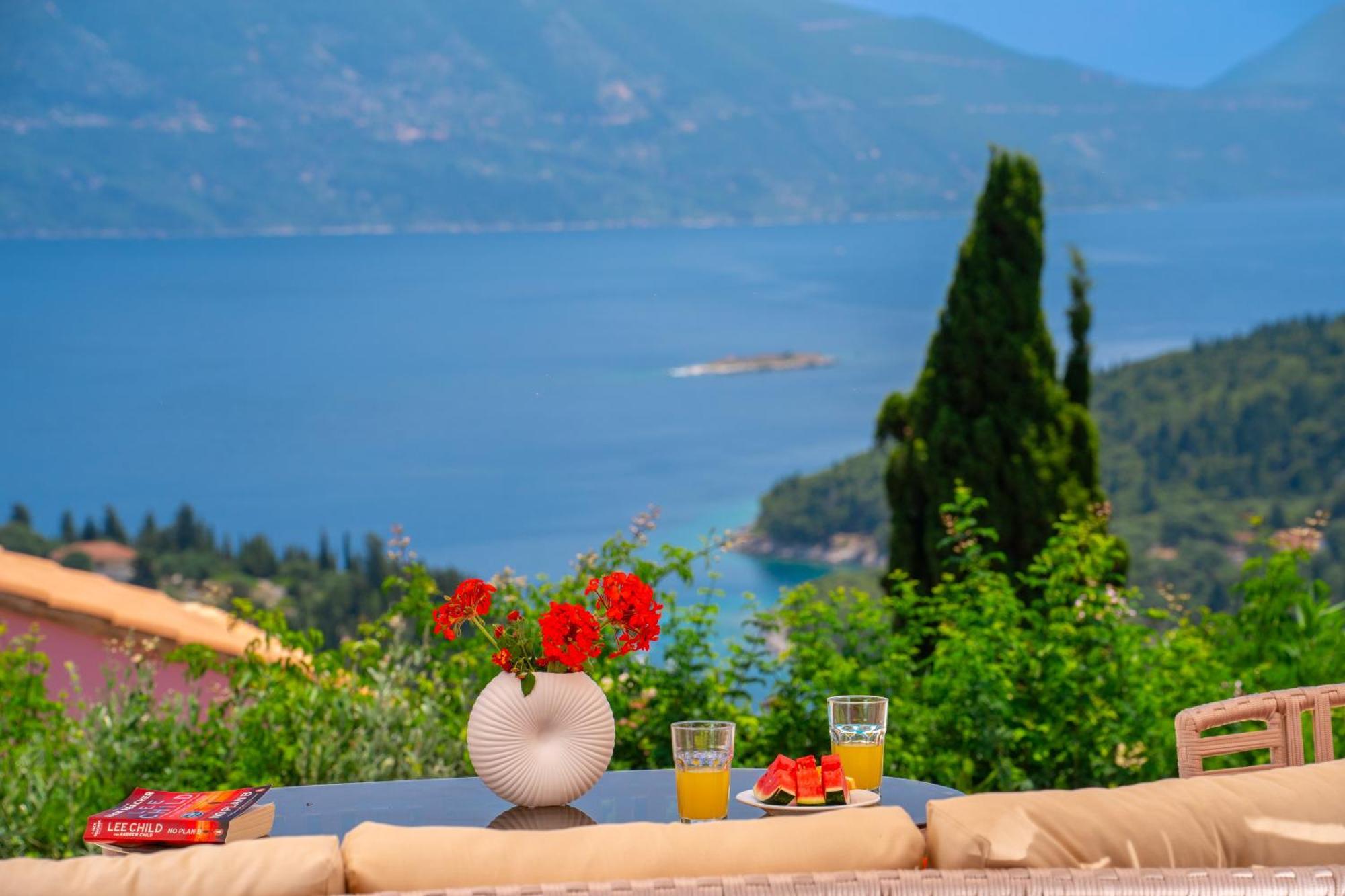 Villa Apollo Up To 8Px, Private Pool Фискардо Екстериор снимка