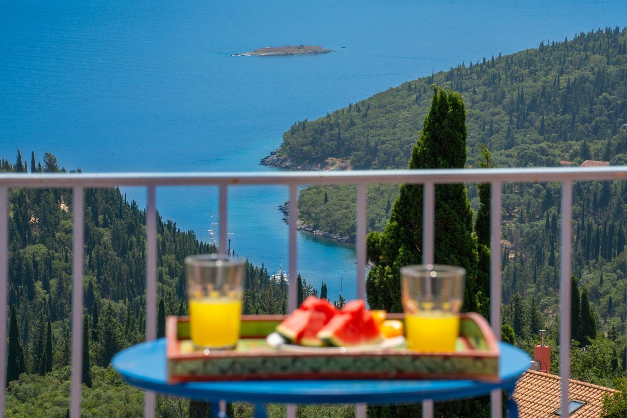 Villa Apollo Up To 8Px, Private Pool Фискардо Екстериор снимка
